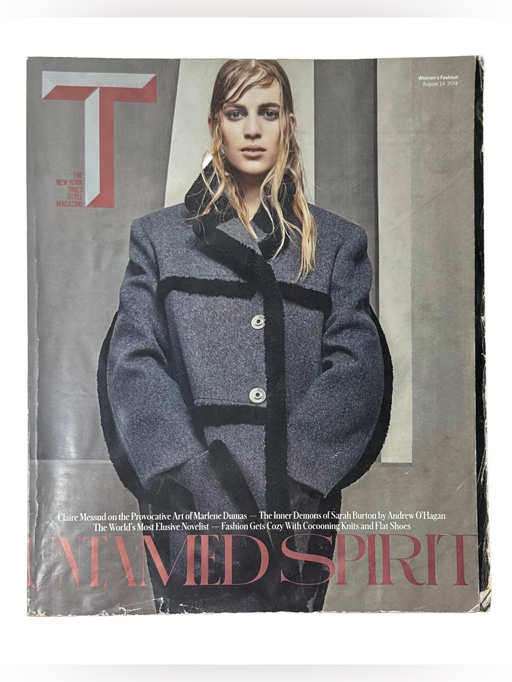 Vintage T New York Times Style Magazine Womens Fashion 272 Pages August 24 2014